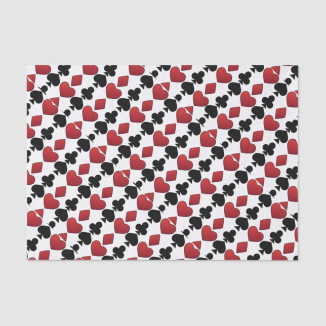 De Seda Papel Tejido del Casino (Anverso)