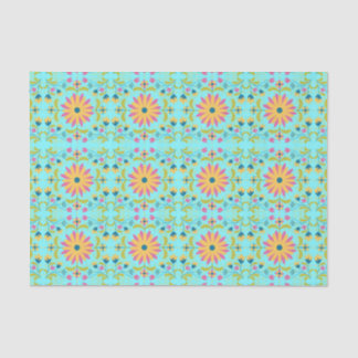 De Seda Papel Tejido Floral Otomi, 10 lb. Papel