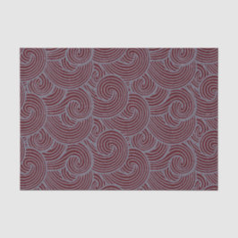 De Seda Papel Tejido ROJO Y GRIS