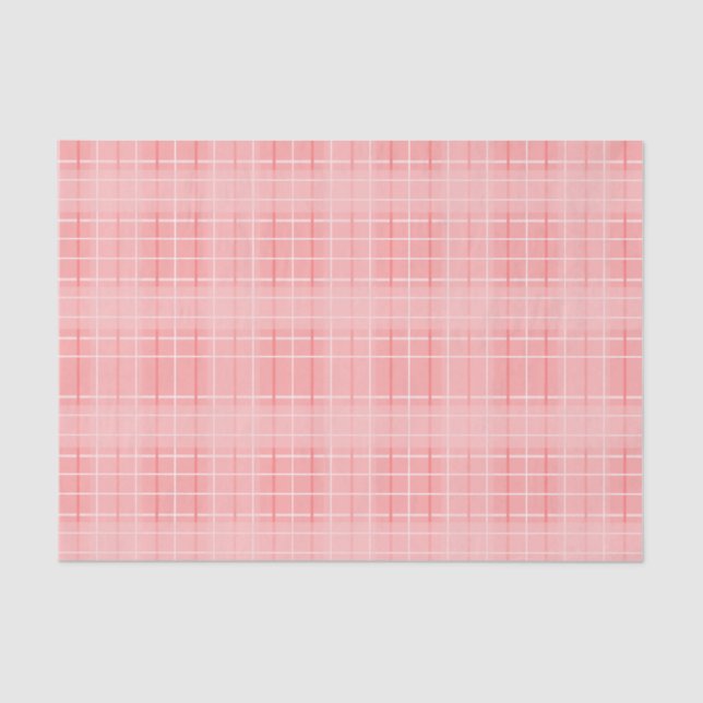 De Seda Papel Tejido rosa y blanco turbio (Anverso)