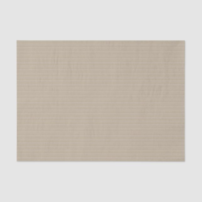 De Seda Papel Tejido Taupe Faint Pin Strike (Anverso)