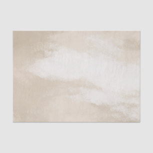 De Seda Papel Tejido Taupe y Crema Sombreado