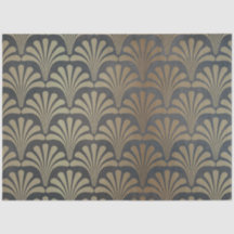 Papel teñido Art Deco, descodificación