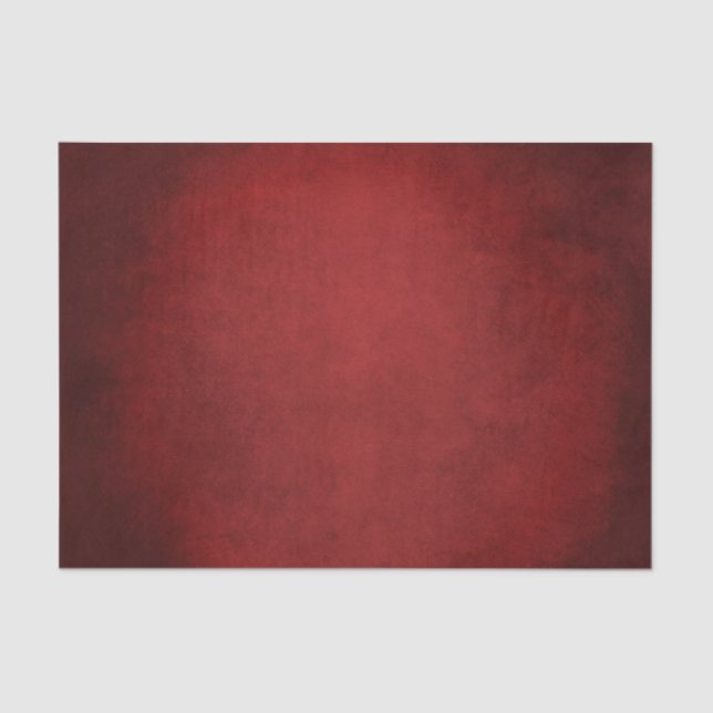 De Seda Papel textil rojo profundo (Anverso)