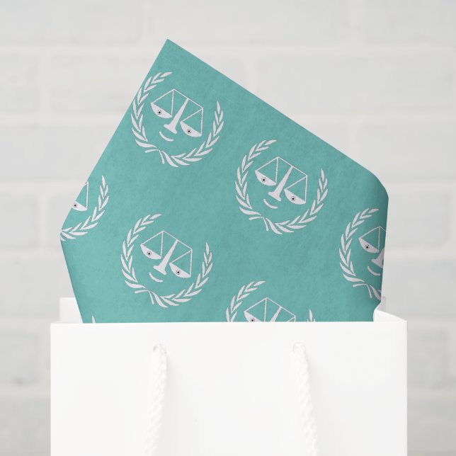 De Seda Papel tisú creativo regalo para abogado (Bolsa de regalo)
