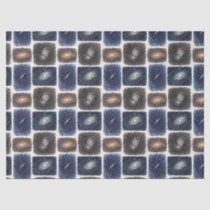 De Seda Papel tisú del universo acuarela