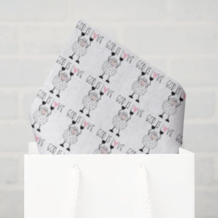 De Seda Papel tisú "Dios es AMOR"