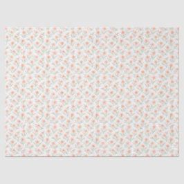 De Seda Papel tisú floral Daffodil Coral Suave