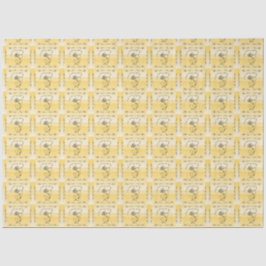 De Seda Papel Tisu Flowing Beauty Goldenrod