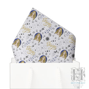 De Seda Papel tisú Zodiaco Virgo