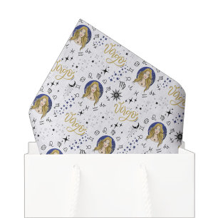 De Seda Papel tisú Zodiaco Virgo