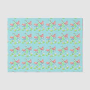 De Seda Papel tisular Flamingo Fandango Multi Duo