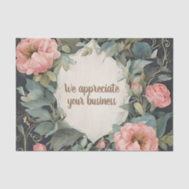 De Seda Personalizable Fabuloso Papel Tejido Floral