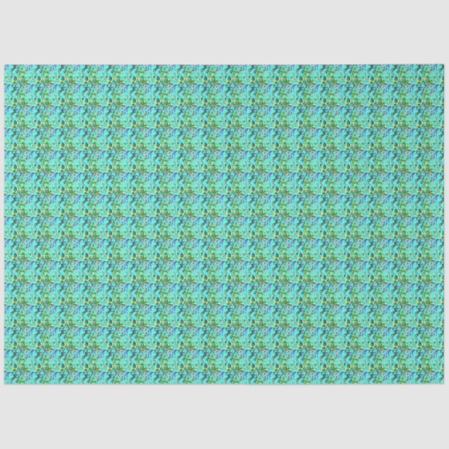 De Seda Piscina Moss Tejido Papel (Anverso)