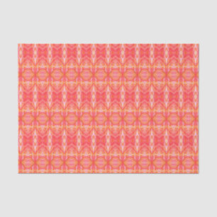 De Seda Resumen del patrón Kaleidoscope Papel Tejido Rosa
