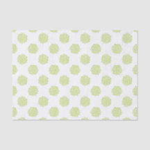 Rosas verdes sobre papel blanco