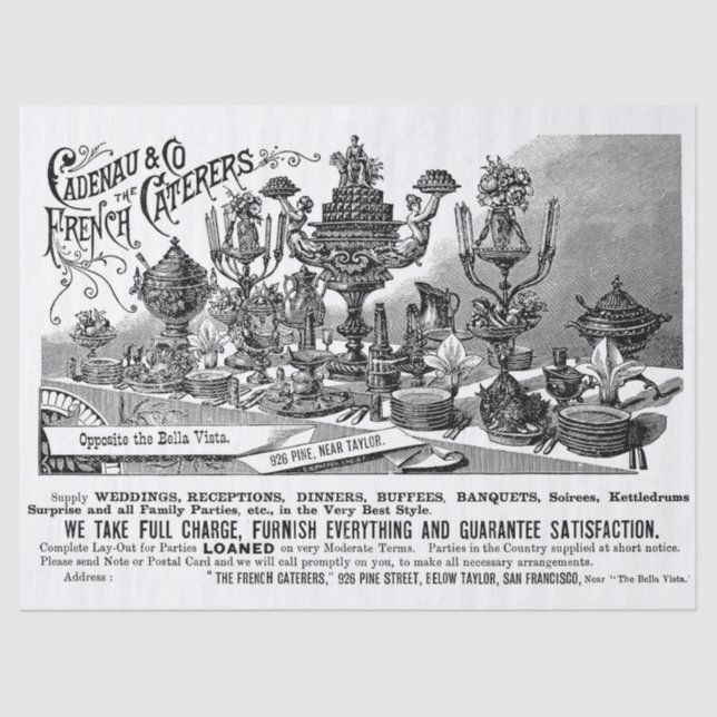 De Seda Tejido francés o papel descifrado (Anverso)