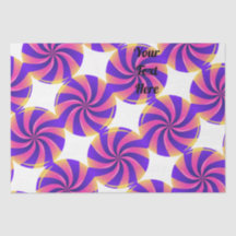 Texto en color negro Papel Tejido