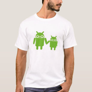 De tal palo tal astilla camiseta androide