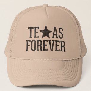 De Tejas gorra del camionero para siempre