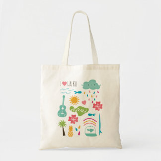 De Tela "Amo bolso del Haiku"