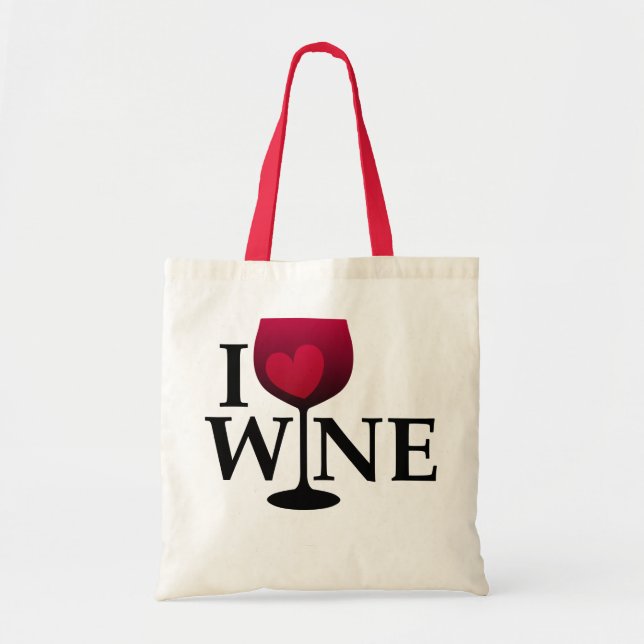 De Tela Amo el bolso del vino (Frente)