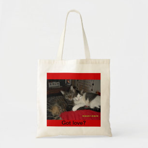 De Tela Amor conseguido - gatos en un bolso