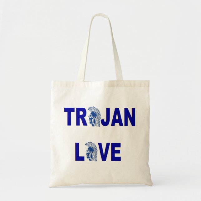De Tela Amor del Trojan del bolso (Frente)