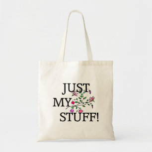 De Tela ¡Apenas mi materia! Bolso floral