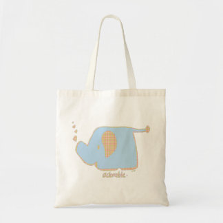 De Tela Bolso adorable del elefante