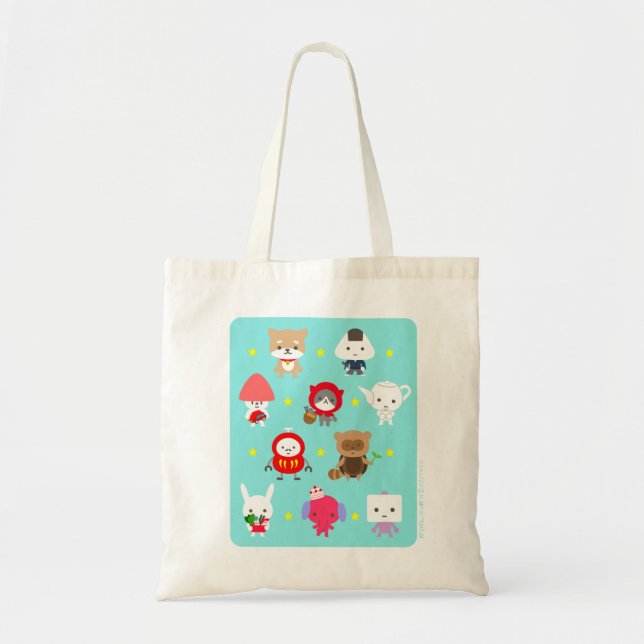 De Tela Bolso - AllCharacters - estrellas (Frente)