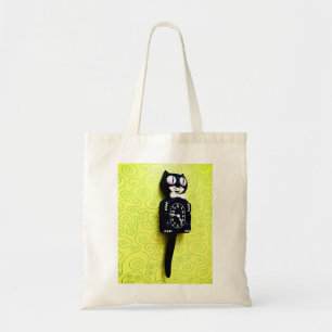 De Tela Bolso antiguo del reloj del gato del equipo
