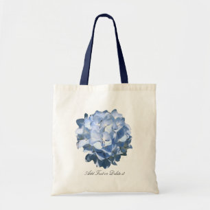 De Tela Bolso azul del Hydrangea