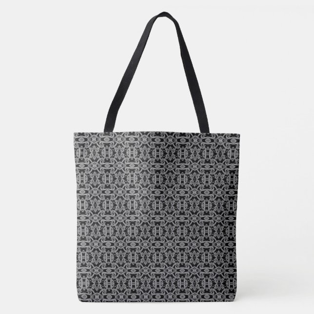 De Tela Bolso bandolera GÓTICO (Anverso)