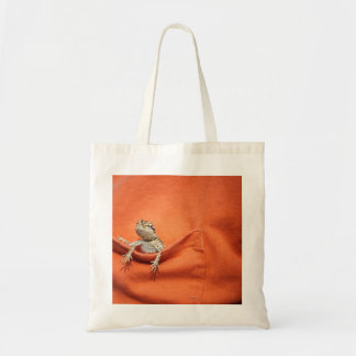 De Tela bolso barbudo del dragón