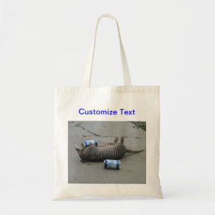 De Tela Bolso bebido Customizeable del armadillo