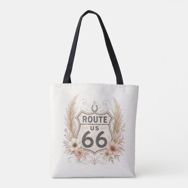 De Tela Bolso Boho Floral Mother Road (Reverso)