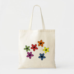 De Tela Bolso bonito del pétalo