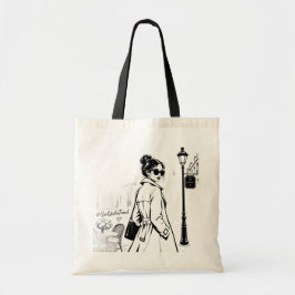 De Tela Bolso Chic #GirlsWhoTravel Tote