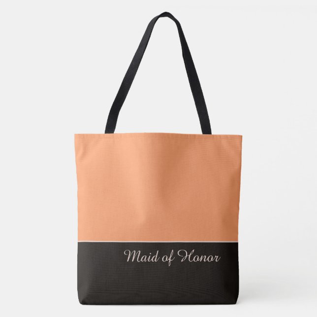 De Tela Bolso Chic para Novia (Anverso)
