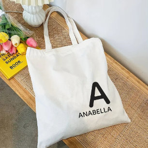 De Tela Bolso con Monograma Personalizado – Regalo para Ma