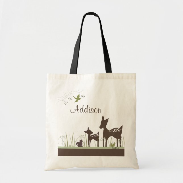 De Tela Bolso conocido personalizado (Frente)
