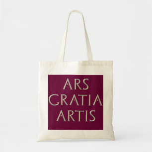 De Tela Bolso del ARS Gratia Artis