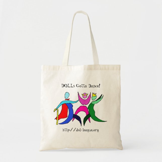 De Tela Bolso del baile (Frente)
