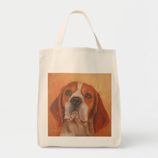 De Tela Bolso del beagle (Frente)