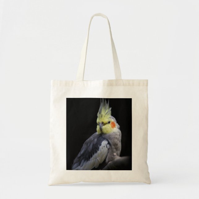 De Tela Bolso del Cockatiel (Frente)