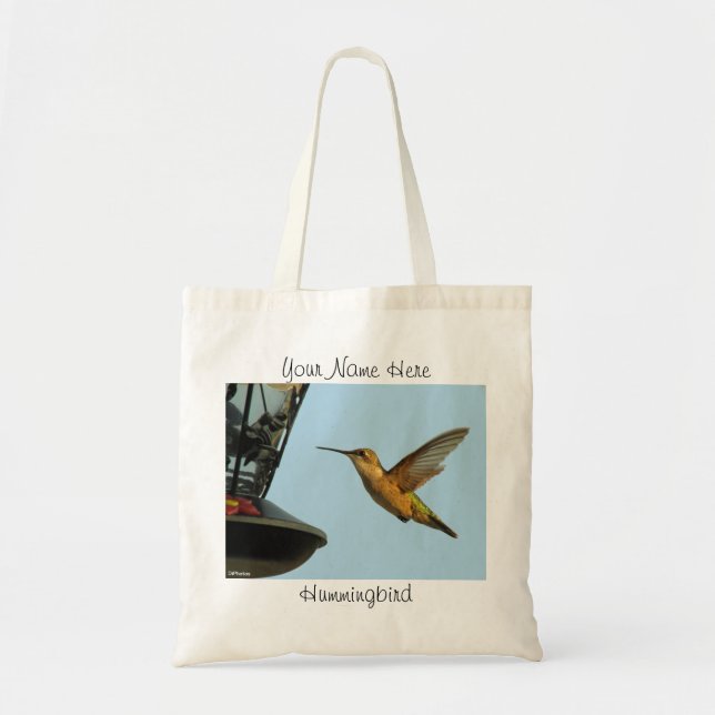 De Tela Bolso del colibrí (Frente)