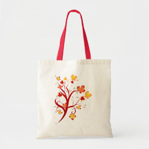 De Tela Bolso del diseño del árbol del otoño