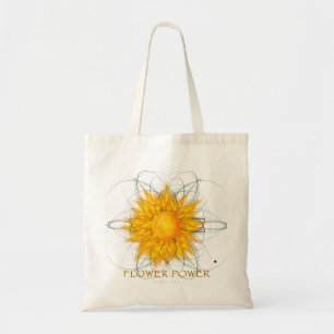 De Tela Bolso del flower power