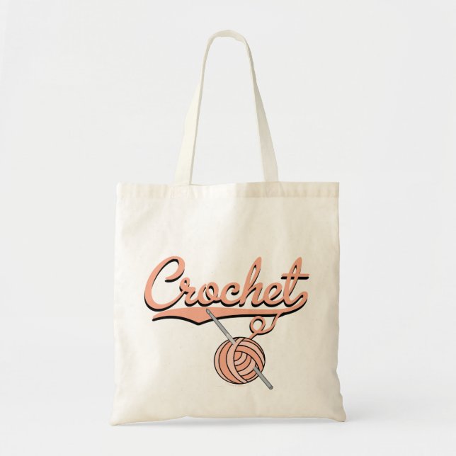 De Tela Bolso del ganchillo (Frente)